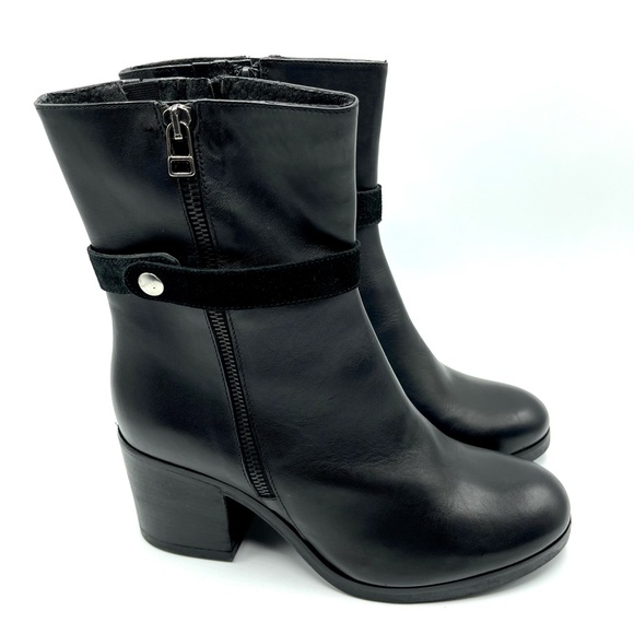 Coach And Four Leather Ankle Booties - Picture 2 of 10